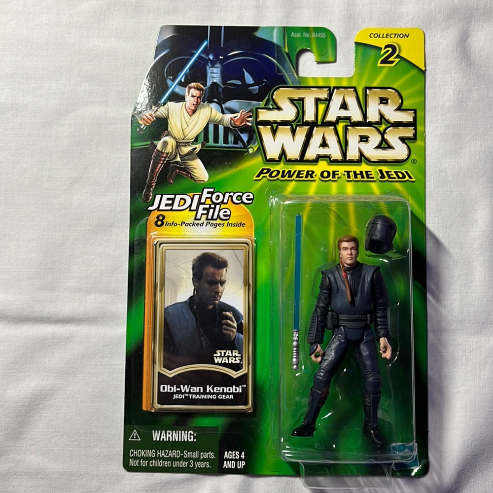 2000 STAR WARS The power of the Jedi OBI-WAN KENOBI Action figure